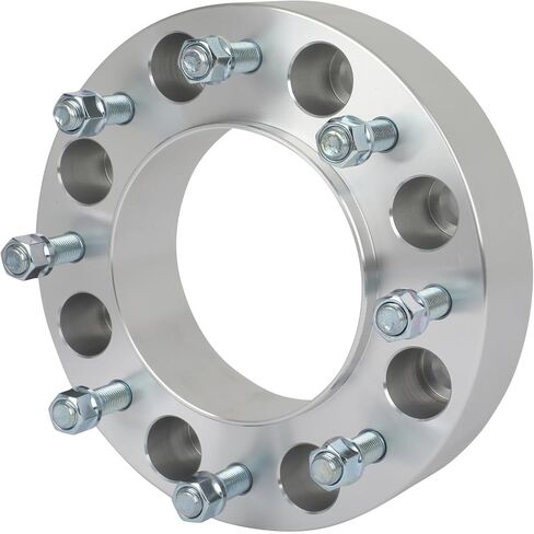 Scitoo 2pcs 2 بوصة فواصل العجلة 8x200 إلى 8x200 مع ترصيع 14x1.5 Bore 142mm متوافق مع RAM 3500 2019-2023 ، Ford for F-350 Super Duty 2005-2023 in Saudi Arabia