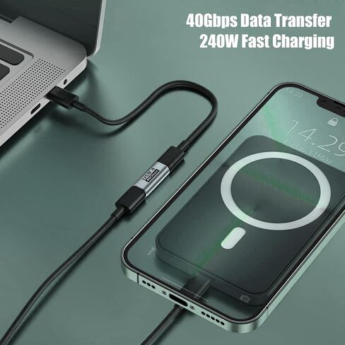 Pastall 5 Pack USB C Female to Female Adapter.Usbc Extender.USBC Coupler Supports Up to 10Gbps Data Transfer and 100W Fast Charging.Compatible with Thunderbolt 4/3 Supports 8K@60Hz Video. in Saudi Arabia