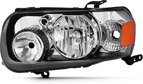 AKKON - Pair Fits 2005 2006 2007 Ford Escape Headlights [Halogen Type] 05 06 07 Headlamps Driver Left+Passenger Right in Saudi Arabia