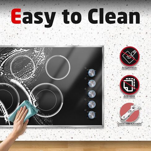 2 Burner Electric Cooktop, 12 Inch Electric Stove​ 120V 2000W Plug-in Stove Top with Timer, 9 Level Adjustment, Pause Control & Child Lock, Countertop & Built-in, Sensor Touch, Pladeca in Saudi Arabia