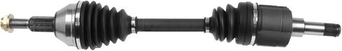Detroit Axle - 3.3L Left Left CV Axle for 2008-2010 Chrysler Town & Country Dodge Grand Caravan ، Side CV Axle Sheaft Assembly 2009 in Saudi Arabia