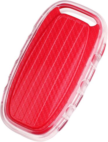 TANGSEN Smart Key Fob Case Carbon Fiber Texture TPU Green Cover Compatible with Audi A4 A5 A6 A7 A8 W12 Q5 Hybrid R8 RS5 RS7 S4 S5 S6 S7 S8 SQ5 3 4 Button Keyless Entry Remote Control Accessories in Saudi Arabia