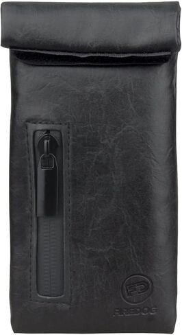 FIREDOG Smell Proof Bags, Carbon Lined Odor Proof Bag for Dog Tested 3"x6" Stash Travel Storage Pouch Pocket (Dark Red) in Kuwait