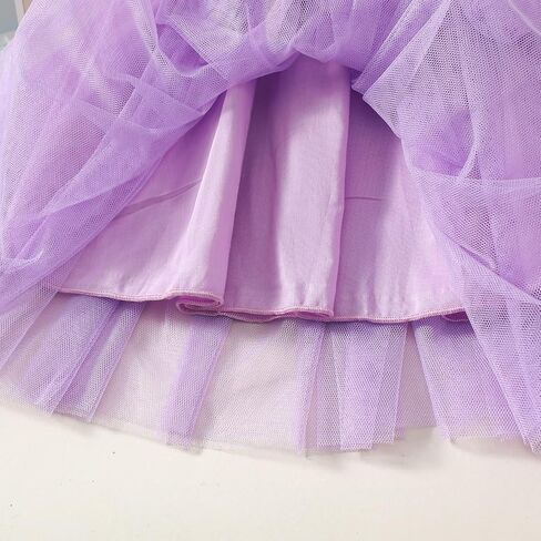 Baby Girl Toddler Butterfly Dress Sleeveless Tulle Tutu Wings Fairy Layered Ruffle Birthday Party Princess Dresses (Green,12-18 Months) in Saudi Arabia