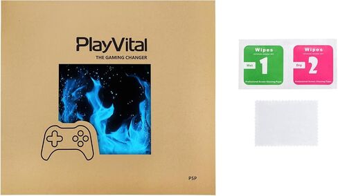 PlayVital Full Set Skin Stickers for ps5 Pro Console Digital & Disc, Vinyl Decal Wrap Accessories for ps5 Controller & Headset & Charging Station & Media Remote, Great Wave in Kuwait