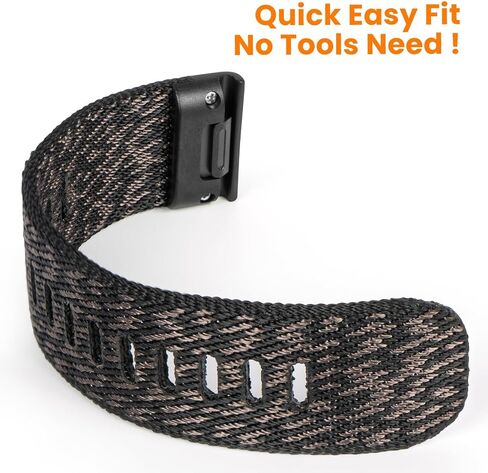 Banso لـ Garmin Fenix ​​5x/6x/7x/8 51mm Watch Band ، نطاقات مراقبة QuickFit 26 مم لـ Garmin Fenix ​​7x Pro Sapphire Solar/6x Pro/5x Plus ، لـ Garmin Fenix ​​3 ، Tactix Delta in Kuwait