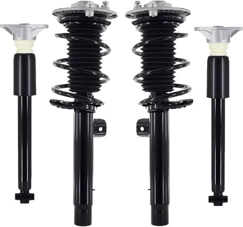 PM Auto Set of 4 Front Quick Complete Strut-Coil Spring Assembly-Rear Complete Shock Absorber Kit For 2012-2016 BMW 328I in Saudi Arabia