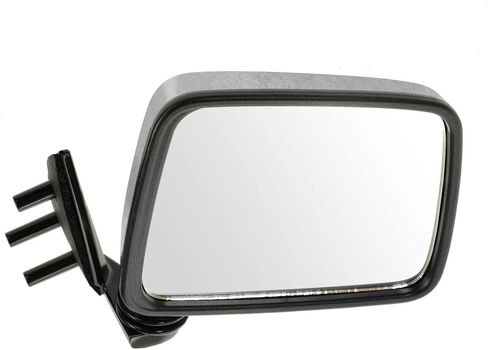 2 Piece Driver and Passenger Side Mirror Assembly Set Manual Folding Manual Adjustment Non-Heated No Memory Chrome Compatible with 1986-1994 Nissan D21 1995-1997 Pickup in Saudi Arabia
