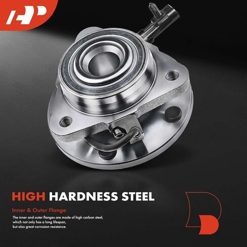 A-Premium 2 X Wheel Wheel Bearing and Hub Assembly مع ABS & 5-lug متوافق مع شيفروليه بليزر 1998-2005 ، GMC Jimmy 1998-2004 ، RWD فقط in Saudi Arabia