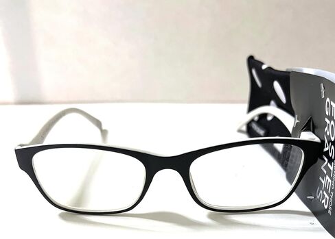 Foster Grant reading glasses, Lucille, black and white color +1.25 in Kuwait