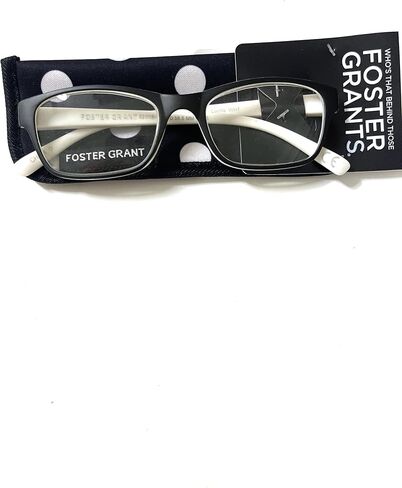 Foster Grant reading glasses, Lucille, black and white color +1.25 in Kuwait