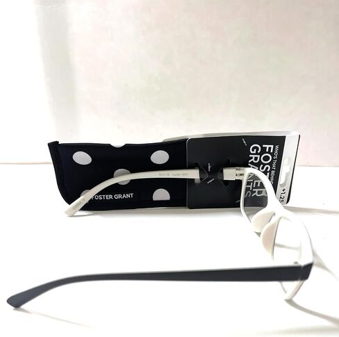 Foster Grant reading glasses, Lucille, black and white color +1.25 in Kuwait