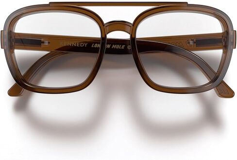 LONDON MOLE® Kennedy reading glasses | Cool square shaped aviator readers | Men’s Women’s Unisex | Spring hinges in Saudi Arabia