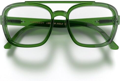 LONDON MOLE® Kennedy reading glasses | Cool square shaped aviator readers | Men’s Women’s Unisex | Spring hinges in Saudi Arabia