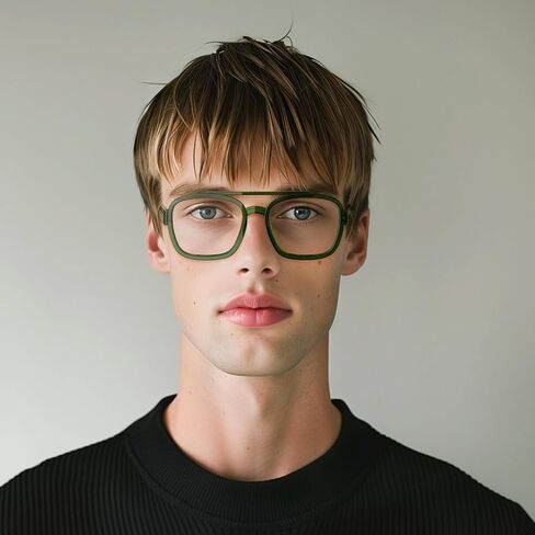 LONDON MOLE® Kennedy reading glasses | Cool square shaped aviator readers | Men’s Women’s Unisex | Spring hinges in Saudi Arabia