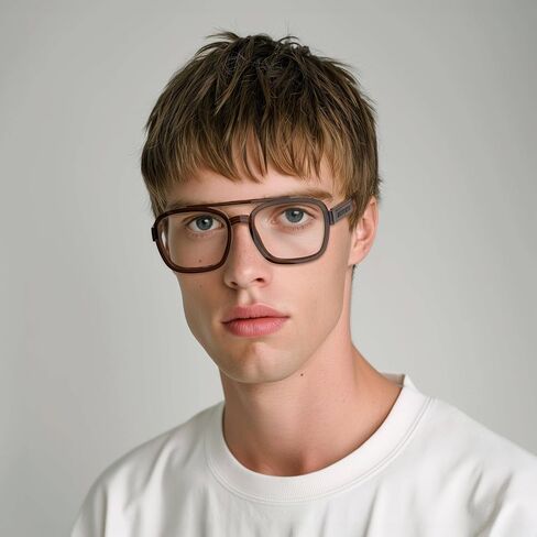 LONDON MOLE® Kennedy reading glasses | Cool square shaped aviator readers | Men’s Women’s Unisex | Spring hinges in Saudi Arabia