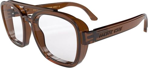 LONDON MOLE® Kennedy reading glasses | Cool square shaped aviator readers | Men’s Women’s Unisex | Spring hinges in Saudi Arabia