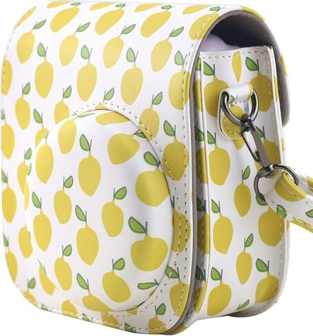 Durable Camera Case fits Instax Mini 12 Case with Crossbody Functionality, Retro Feel, and Travel-Friendly Design – Perfect for Gift Givers in Saudi Arabia