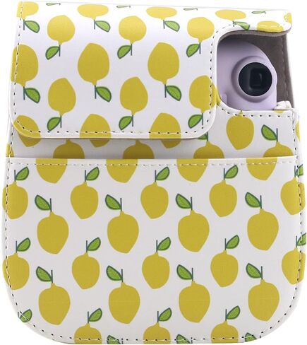 Durable Camera Case fits Instax Mini 12 Case with Crossbody Functionality, Retro Feel, and Travel-Friendly Design – Perfect for Gift Givers in Saudi Arabia