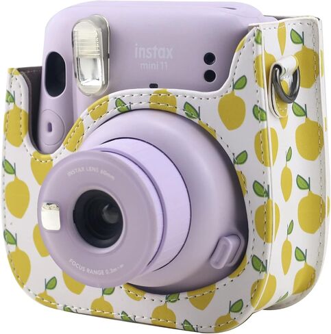 Durable Camera Case fits Instax Mini 12 Case with Crossbody Functionality, Retro Feel, and Travel-Friendly Design – Perfect for Gift Givers in Saudi Arabia