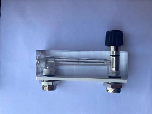 1PCS Liquid Flowmeter 1/4 "Zg Female Square لوحة Rotameter LZT-6T 16-160ML/MIN 80-400ML/MIN 10-100LPH (2-20 LPH) in Saudi Arabia