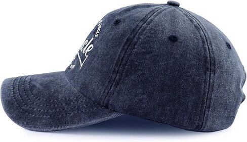 Funcle Hats for Men, Adjustable Embroidered Fun Uncle Cotton Baseball Cap in Kuwait