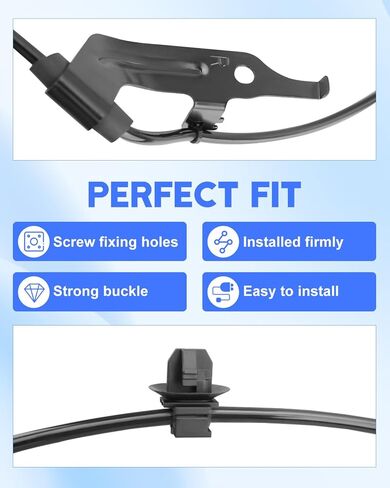 مستشعر سرعة عجلات ABS تسخير الأسلاك جانب الراكب الأمامي من أجل Toyota FJ Cruiser 2007-2010 ملائمة لتويوتا 4Runner لكزس GX470 2003-2009 استبدال 89516-60070 in Saudi Arabia
