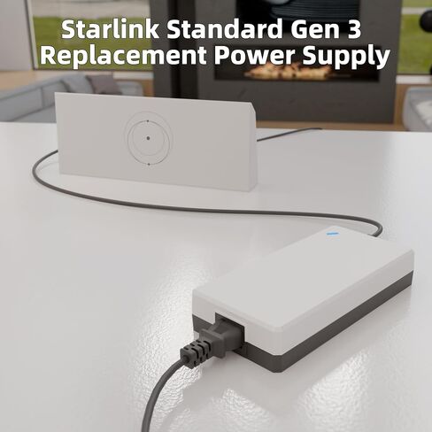 starlink gen 3 power cord 12v to 57v 4.5a محول لـ starlink gen 3 router 12v (10-36v) محول STEPTER DC CABIL in Kuwait