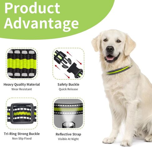 حزام بديل Ewlar ، طوق عيد الميلاد الأنيق والراحة مع مشبك قوي ، Petsafe Bousnic Sportdog garmin طوق للبديل للبديل الصغير المتوسط ​​الكلب الكلب الفتاة (2 عبوة) in Kuwait