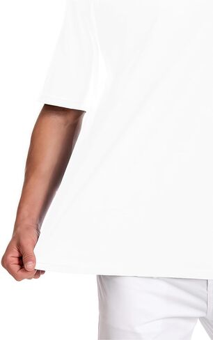 Mettclasi Men's 100 ٪ القطن القصير القصير بأكمام ، 1 أو 3 عبوة ، قميص Tee Crewneck الكلاسيكي للرجال in Kuwait