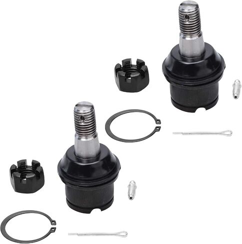Detroit Axle - 4WD Front Ball Joints Sway Bars for 2010-2012 Dodge Ram 2500 3500 Trucks, 2 Stabilizer Sway Bar Links 4 Lower and Upper Ball Joints 2011 Replacement in Saudi Arabia