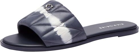 Coach Women's Holly Sandal Platform, Charcoal/Black, 9.5 in Saudi Arabia