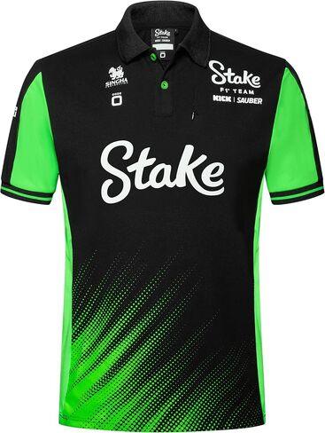 Code Zero Stake F1 Kick Sauber 2025 Men's Team Polo Shirt in Saudi Arabia