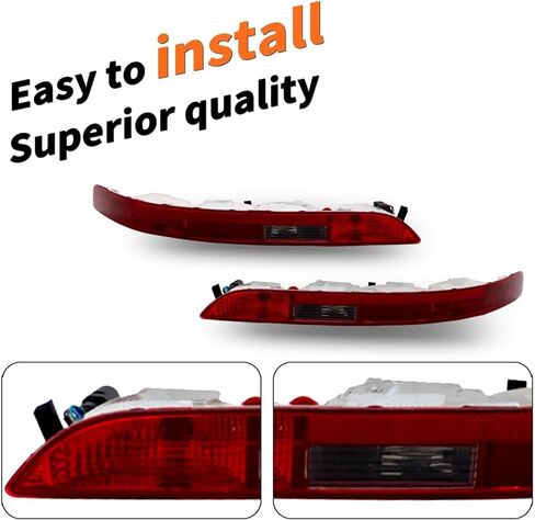 Rear Bumper Lights Compatible with Q5 2009-2016 Lower Rear Light Bumper Tail Lights 8R0945096B 8R0945095B in Saudi Arabia