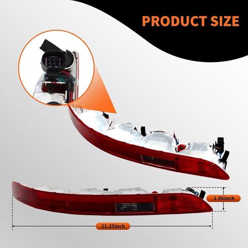 Rear Bumper Lights Compatible with Q5 2009-2016 Lower Rear Light Bumper Tail Lights 8R0945096B 8R0945095B in Saudi Arabia