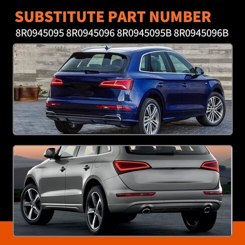 Rear Bumper Lights Compatible with Q5 2009-2016 Lower Rear Light Bumper Tail Lights 8R0945096B 8R0945095B in Saudi Arabia