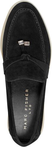 Women's YANELLI Loafer, Ivory Leather 150, 7 in Saudi Arabia