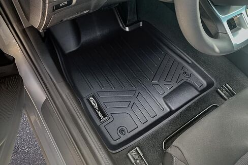 SMARTLINER Custom Fit All Weather 2 Row Black Floor Mat Liners Compatible with 2024-2025 Hyundai Sonata in Saudi Arabia