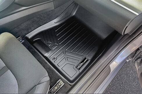 SMARTLINER Custom Fit All Weather 2 Row Black Floor Mat Liners Compatible with 2024-2025 Hyundai Sonata in Saudi Arabia