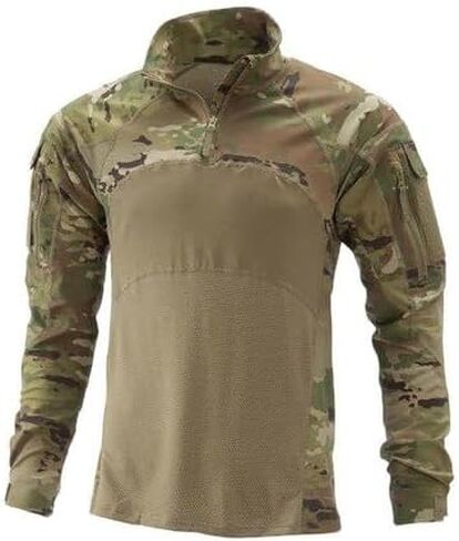 Massif Advance 1/4 Zip Men's Combat Combat - Multicam كبير in Saudi Arabia