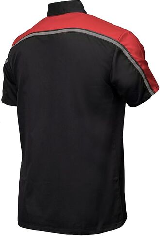 شركة Milwaukee Motorcycle Clothing Co. MDM11606 Men Black and Red Button Up Mechanic Dirt in Saudi Arabia