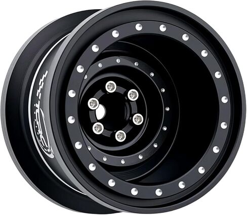 4pcs الألومنيوم Trx4mt Beadlock Wheels Hubs لـ Trx-4MT F-150 K10 1/18 Scale Monster Truck in Kuwait