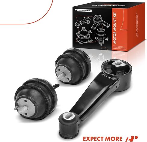 A-Premium 3PCS Engine Motor Mount and Torque Strut Mount Set Compatible with Buick Lucerne 2009 2010 2011 3.9L, Replace# 20760912 in Saudi Arabia