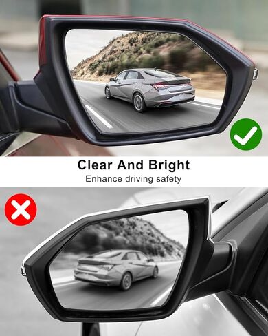 جانب الركاب على جانب الركاب ، ملاءمة زجاجية مرآة من أجل Hyundai Elantra 2021 2022 2023 2024 استبدال 87621-AA040 87621-AA500 87621-AA120 ، مرآة المنظر الخلفي الأيمن مع تسخين الطاقة in Kuwait