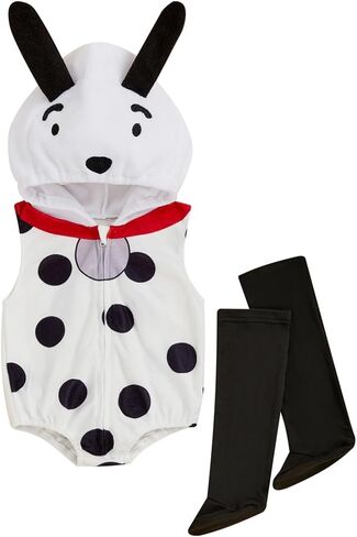 Pudcoco Infant Toddler Baby Boys Girls Halloween Costume Sleeveless Hoodie Romper Bodysuit and Leg Warmers Outfit Set in Saudi Arabia
