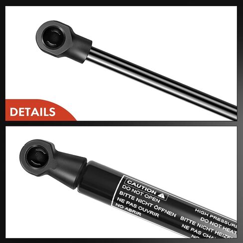 A-Premium Rear Window Glass Lift Supports Shock Struts Compatible with Select Land Rover Models - LR3 2005-2009, LR4 2010-2016, Sport Utility - Replace# 351333(2PC Set) in Saudi Arabia