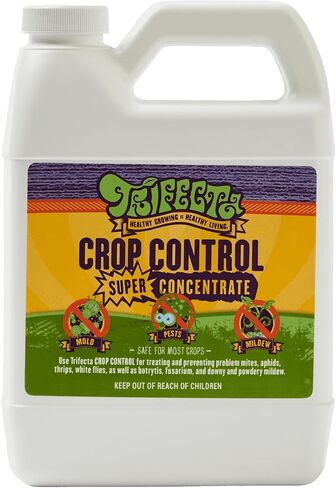 Trifecta Crop Control Insecticidal Soap for Plants | All Natural Fungicide for Plants | Spider Mite Killer Indoor Plants, Food Safe Commercial Grade Pesticide, Herbicide, Spider Mites Spray for Plants in Saudi Arabia
