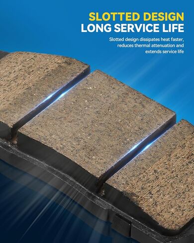 PHILTOP Ceramic Front Brake Pads For Kia Soul 2010-2013, 4 Pcs replace # D924 in Saudi Arabia