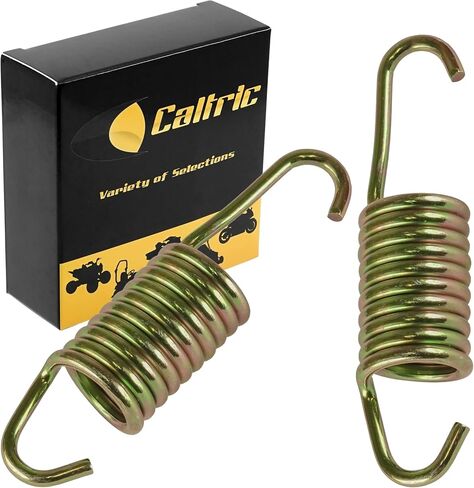 Caltric 2x العادم كاتم الصوت Spring متوافق مع Polaris Big Boss 400L 6x6 1994 1995 1996 1997 in Saudi Arabia