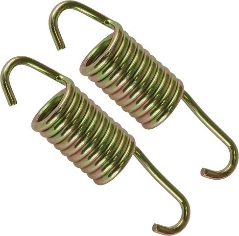 Caltric 2x العادم كاتم الصوت Spring متوافق مع Polaris Big Boss 400L 6x6 1994 1995 1996 1997 in Saudi Arabia